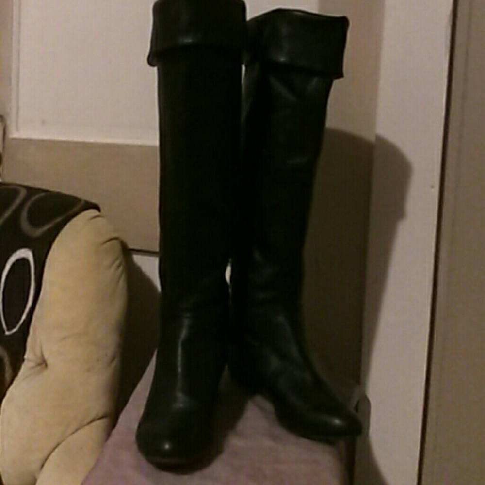 Kohl's JLLOVEY Women's black knee high boots
