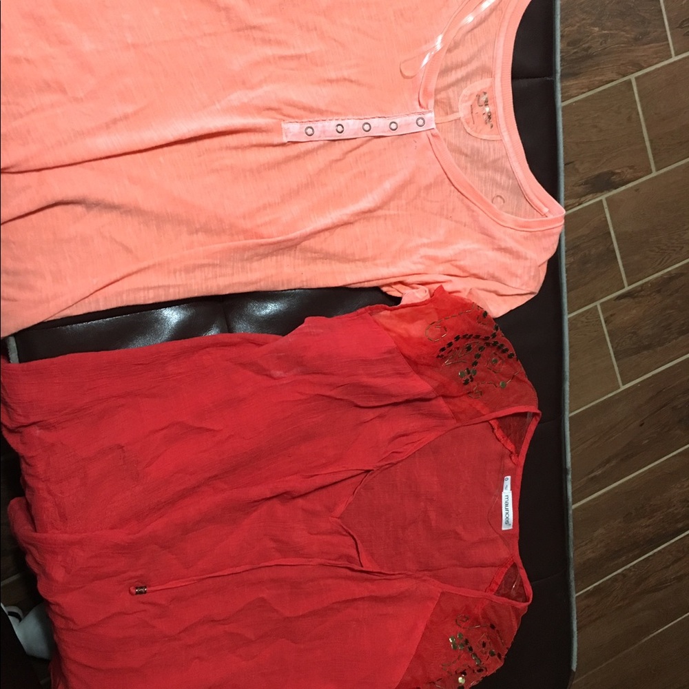 Women's large and XL shirts