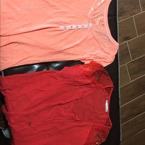 Women's large and XL shirts