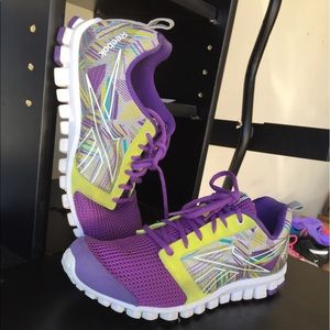 PURPLE REEBOK!