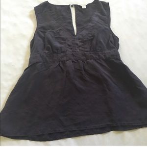 Deep purple sleeveless tank