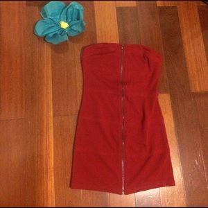❗️LAST CHANCE❗️Gone 7/29 F21 red tube dress