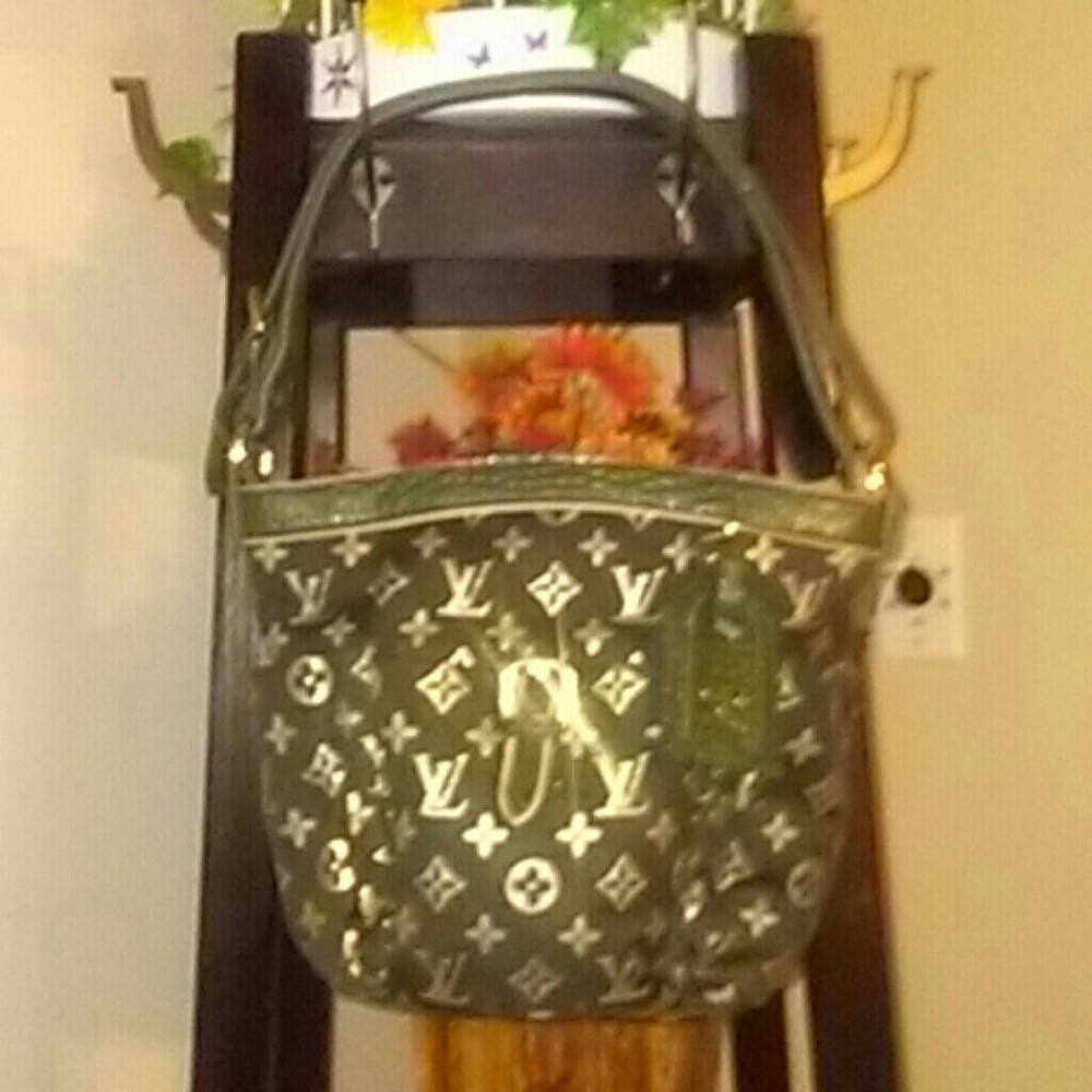 Louis Vuitton Monogram bucket purse