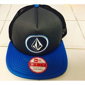 New Era Volcom Snapback trucker hat