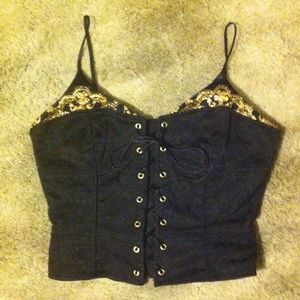 Baby Phat Corset Inspired Top