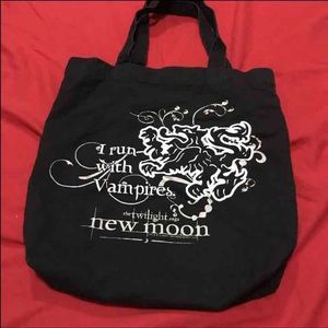 Black tote twilight saga new moon