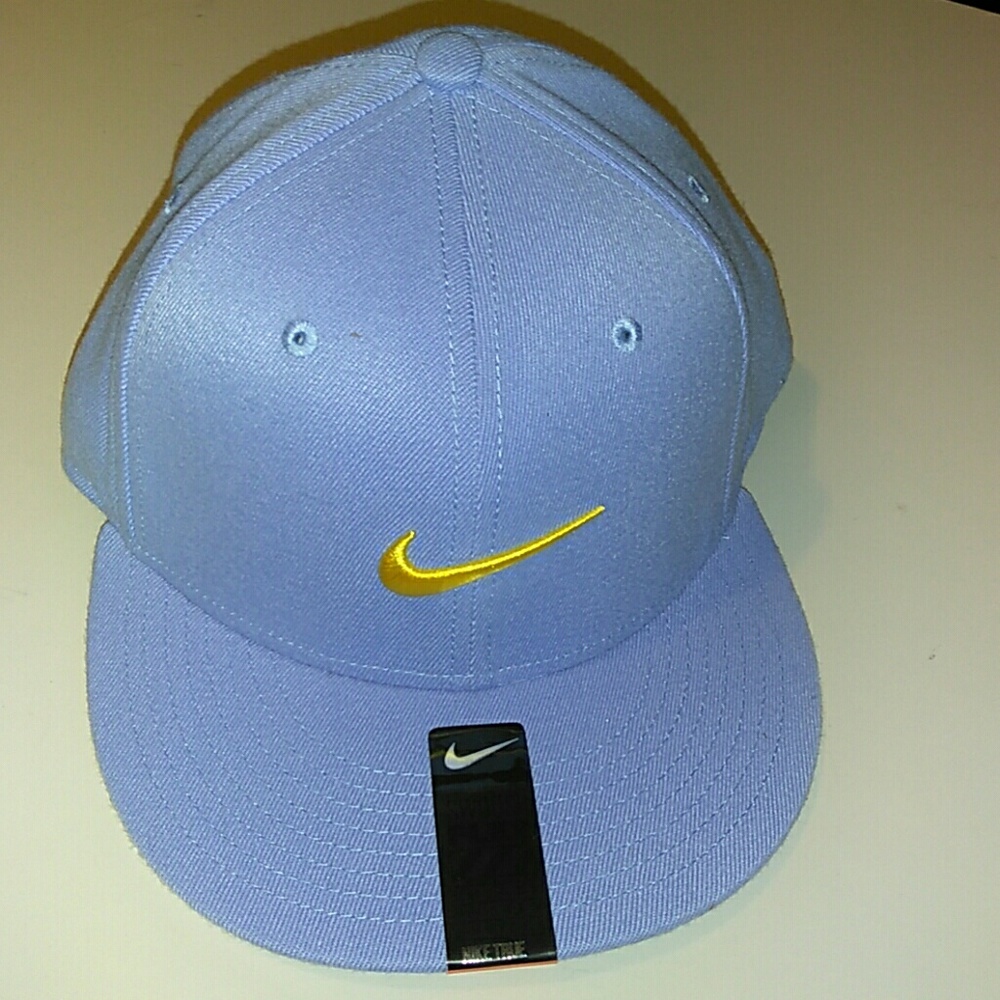 Nike true all sports hat cap light blue