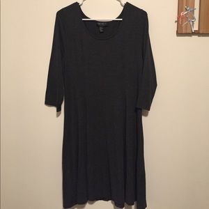 Charcoal T-Shirt Dress