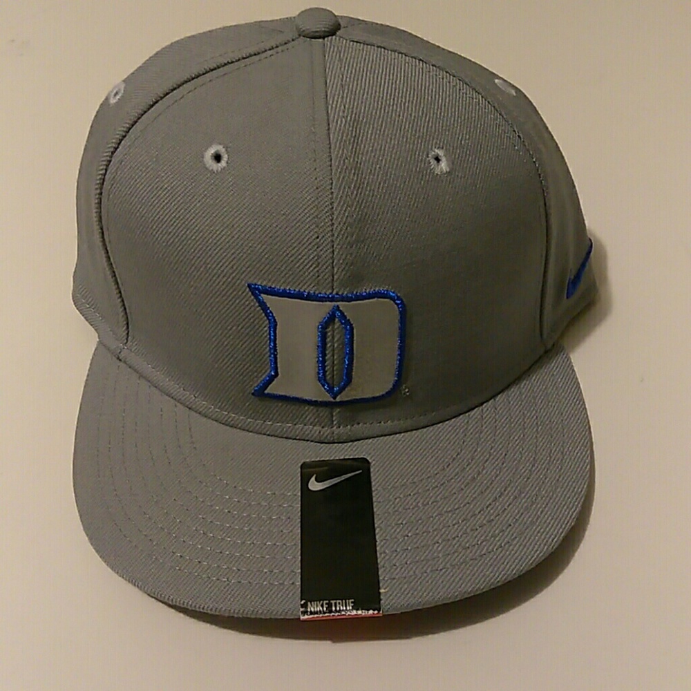 Nike NCAA College Duke Gray design hat cap