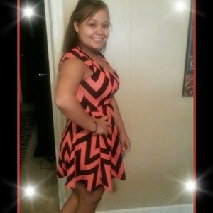 🌺🌺🌺 Beautiful" Vibe "Chevron dress 🌺🌺🌺
