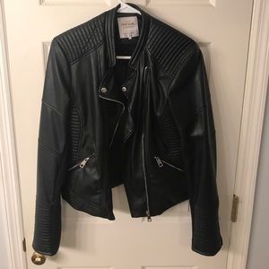 Zara faux leather jacket size XL