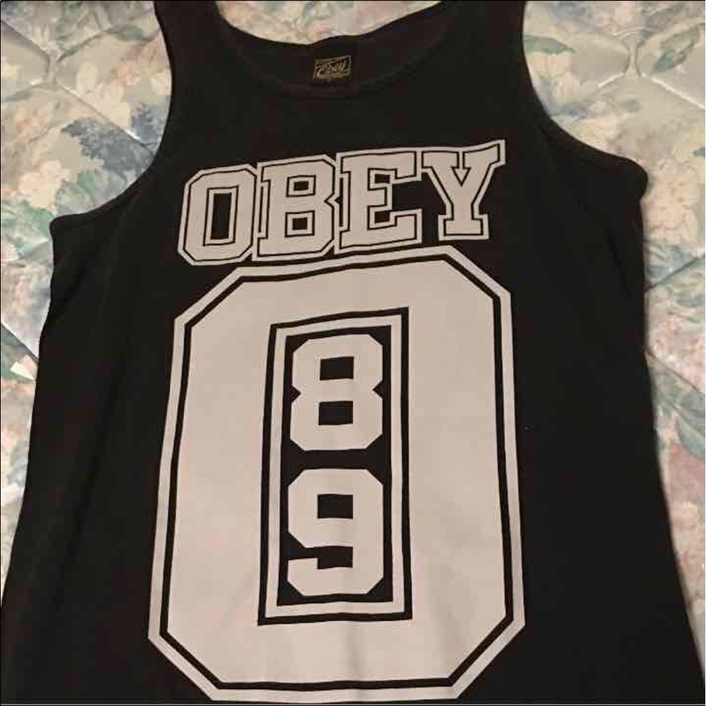 Men's obey tank