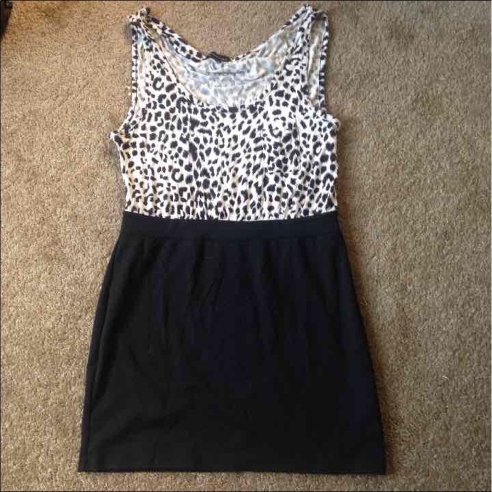 Forever 21 Cheetah pencil skirt dress