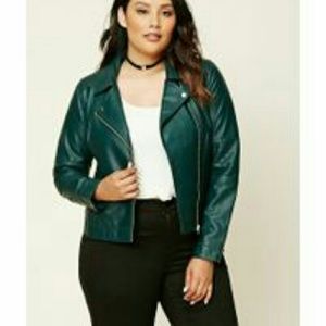 💥Flash Sale💥Forever 21 Plus Size Moto Jacket