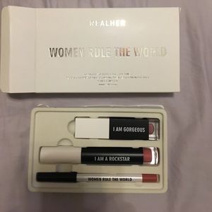 Realher Lipstick, Liner & Gloss in Neutral Pink