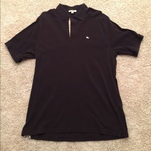 Men's Burberry Polo Shirt Color Brown Size Large