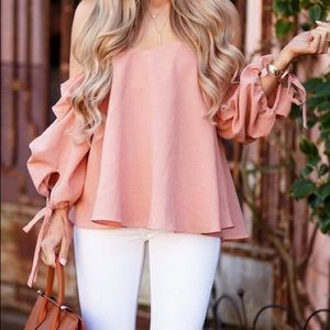 Love Culture- White off the shoulder top