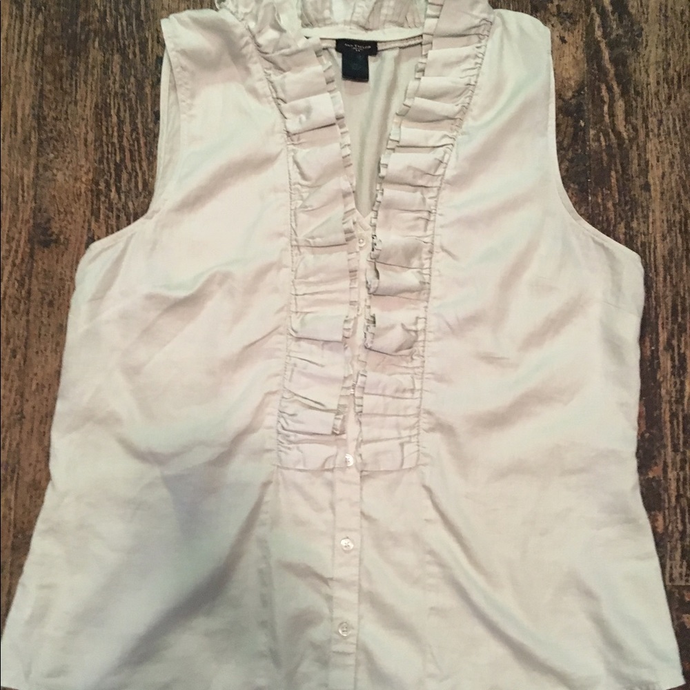Ann Taylor Sleeveless Blouse