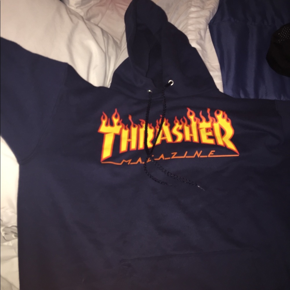 Thrasher Flame Hoodie