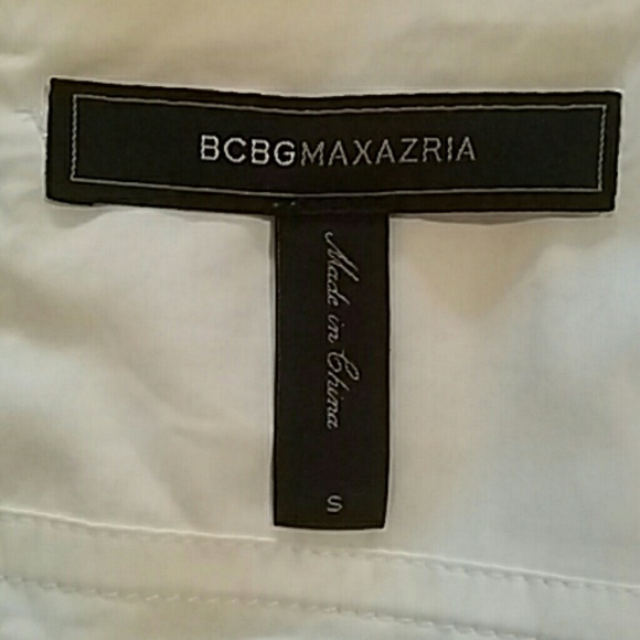 BCBG Max Azria White Summer Top - Picture 3 of 3
