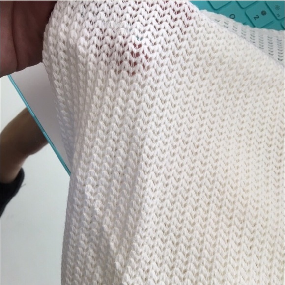 Atheletic leisure knitted top with hoodie - Picture 3 of 3