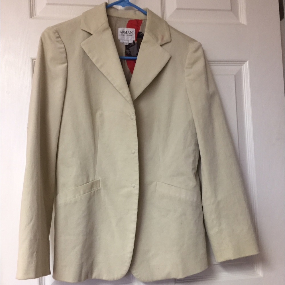 Fabulous Armani Collezioni corduroy blazer
