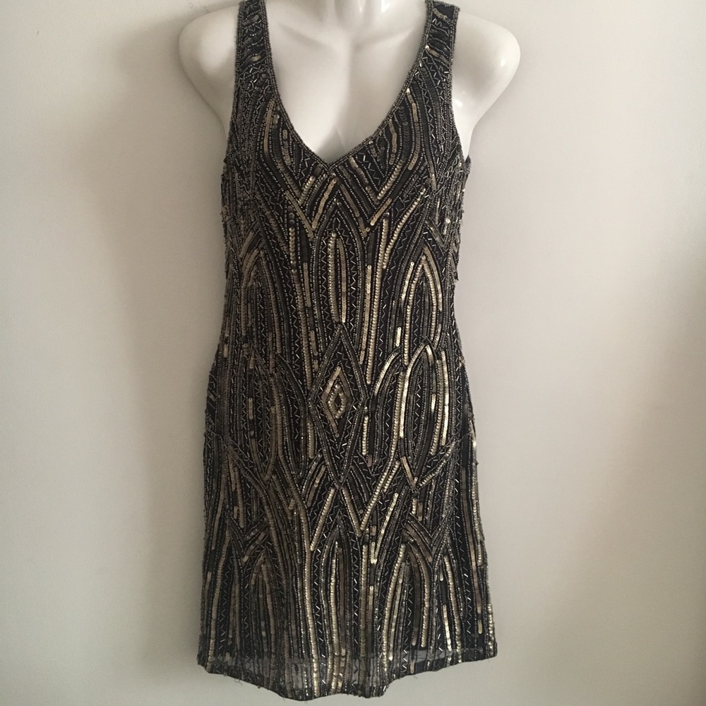 Adrianna Papell Sequined Dress