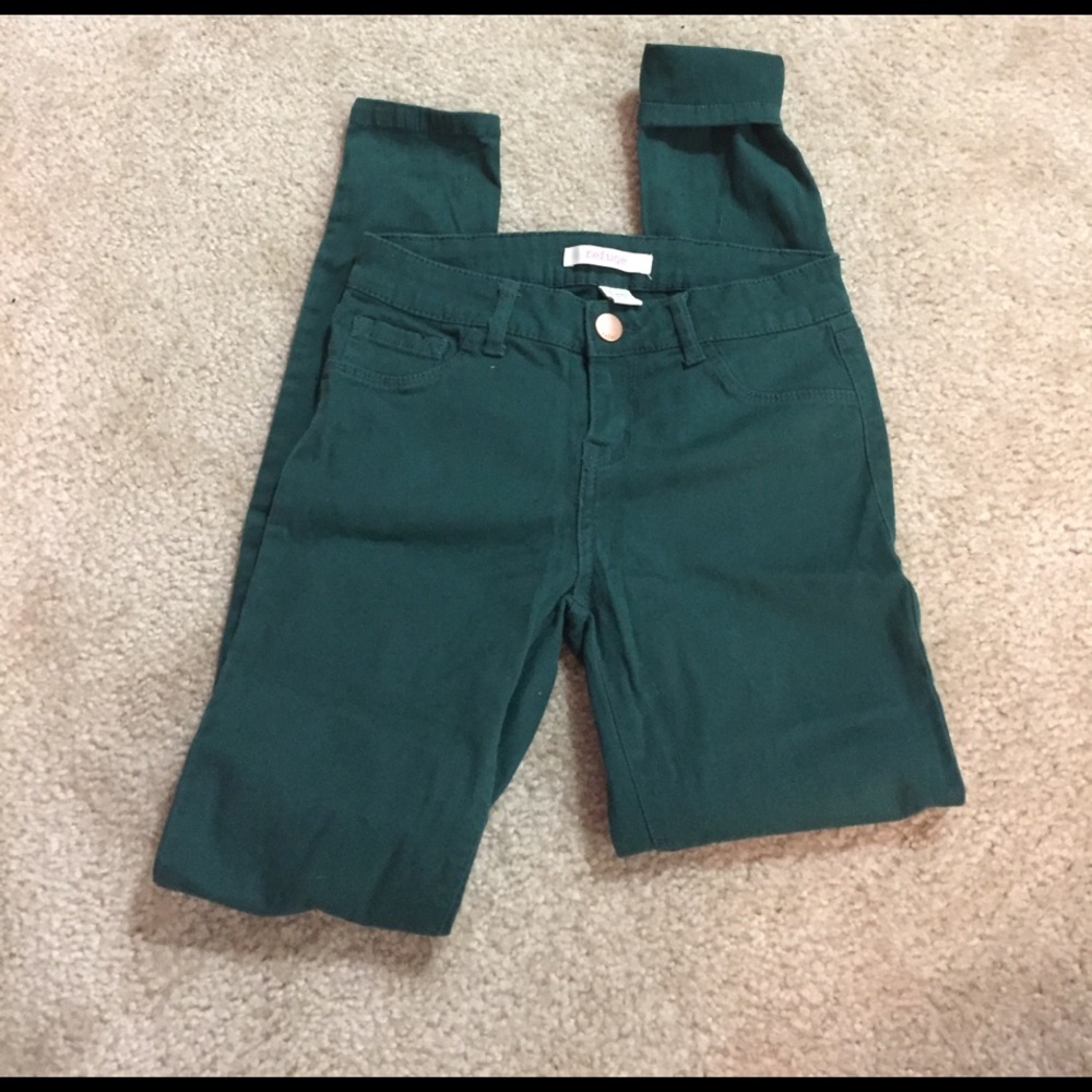 Green CR jegging size 2
