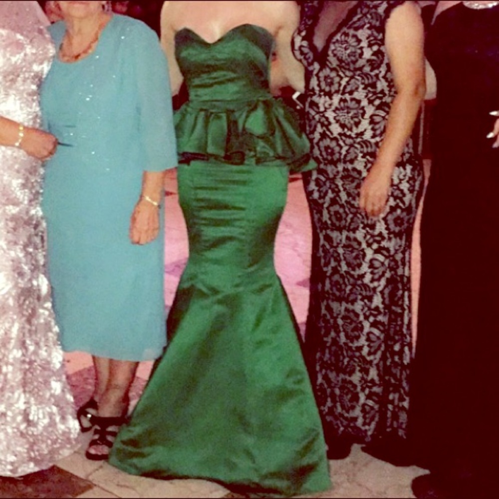 Green gown