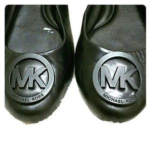 Michael kors Leather "Lindsay" Ballet Flats