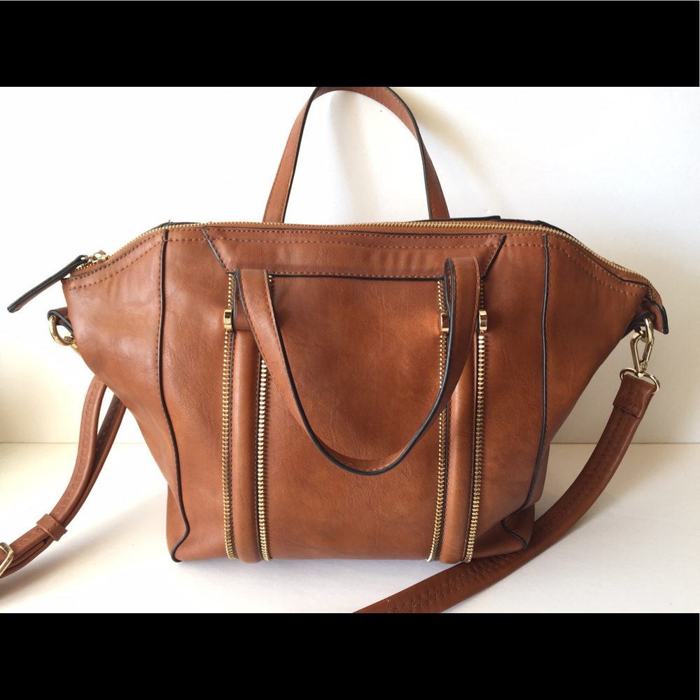 'Ashley' tote in camel