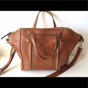 'Ashley' tote in camel