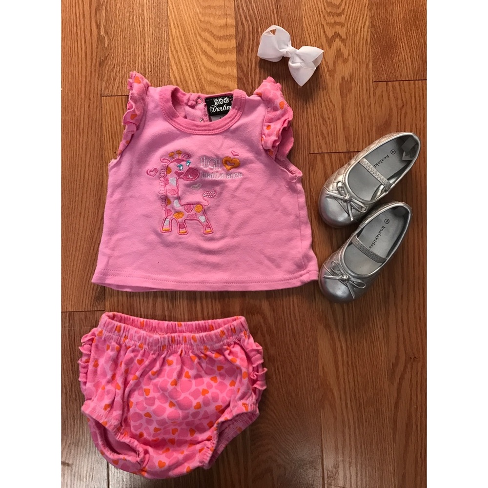 Pink babygirl outfit