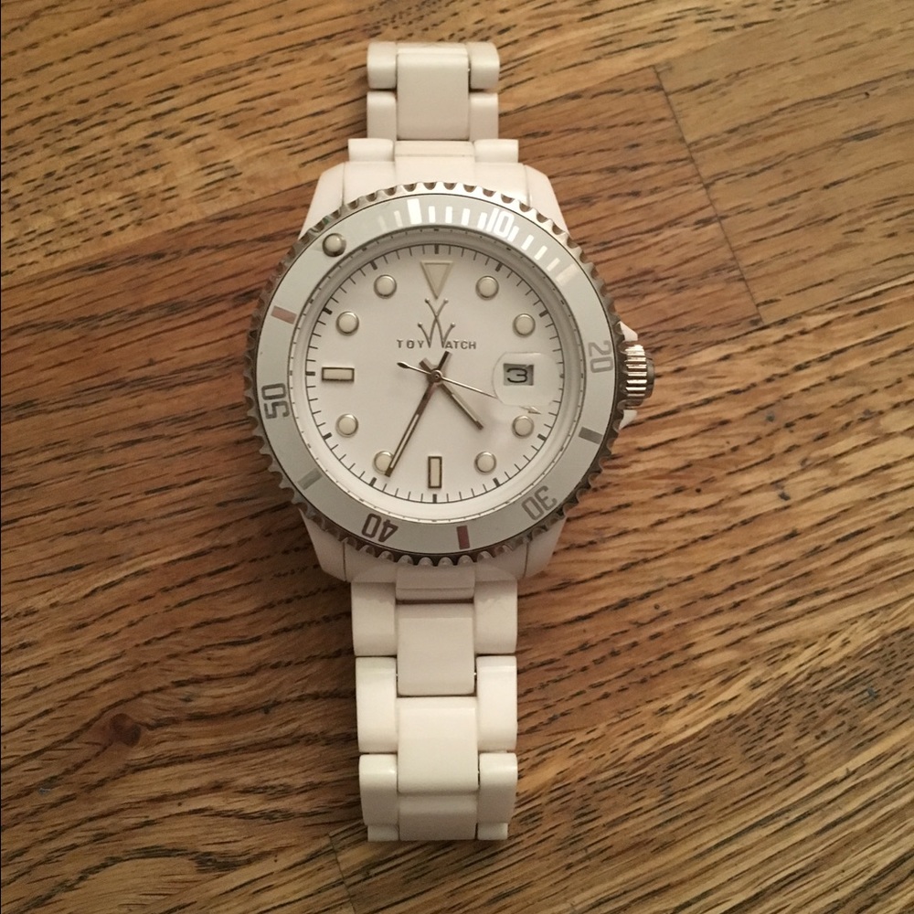 White Ceramic Toy Watch