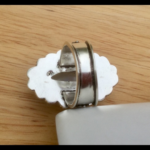 Rainbow Moonstone Ring - Picture 3 of 3