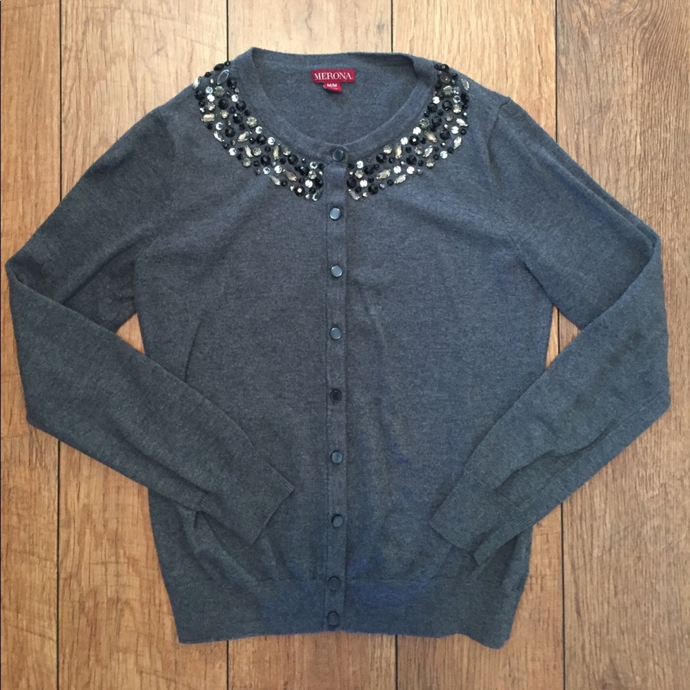 Merona long sleeve cardigan sweater