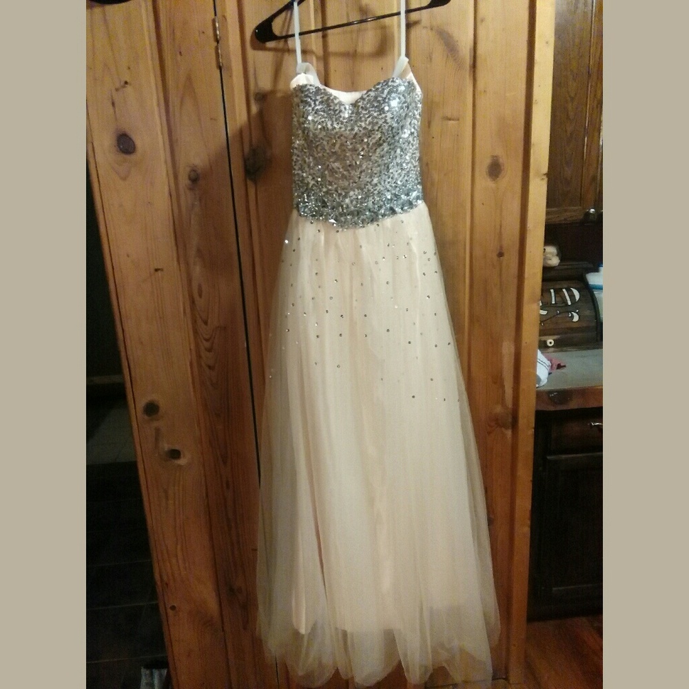 Peach Prom Dress