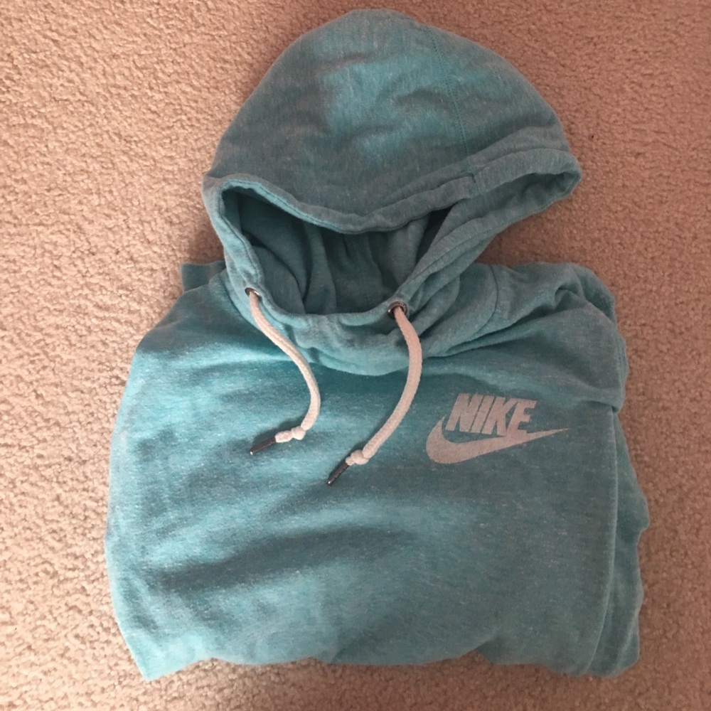 Blue nike shirt