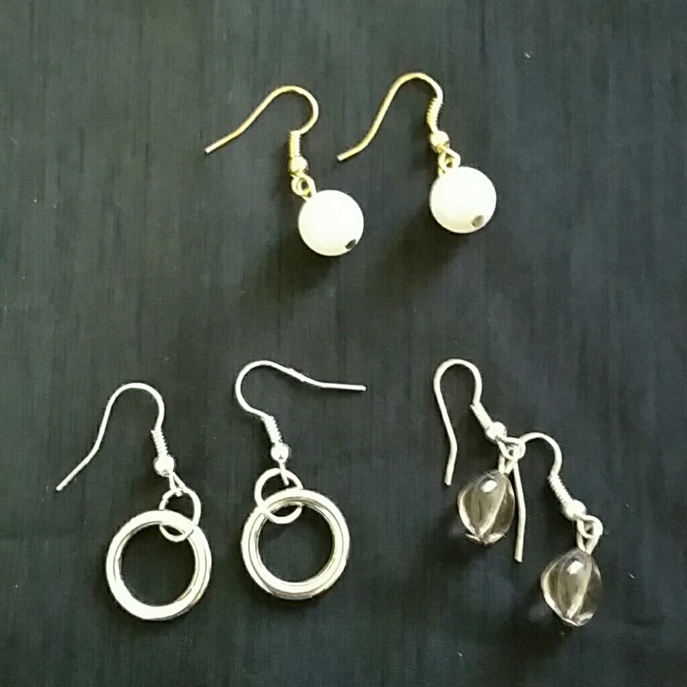 3 pack of earrings