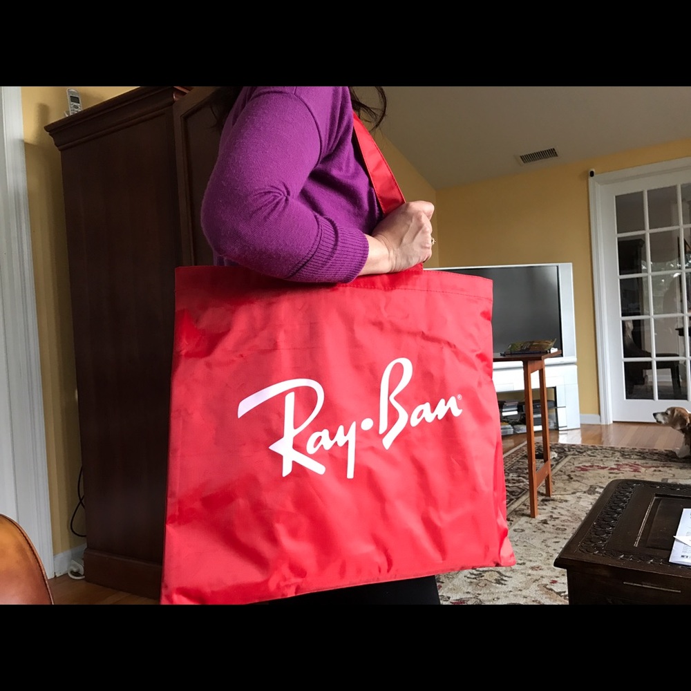 Ray-Ban tote.