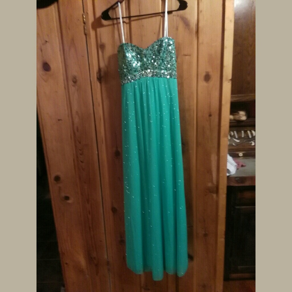 Sea foam dress