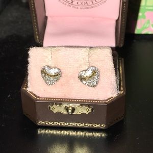 Juicy Couture Heart Earrings