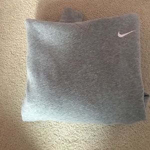 Grey Nike sweatshirt