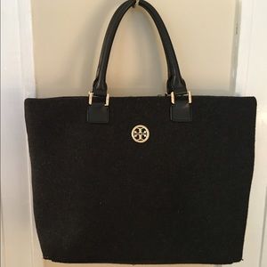 Tory Burch wool felt tote bag