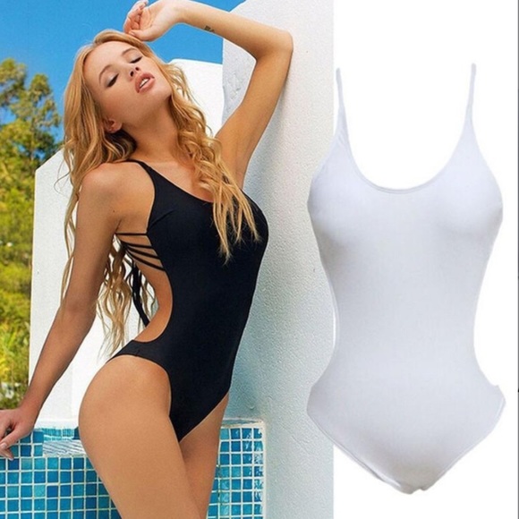 Strappy Bathing Suit - Picture 2 of 4