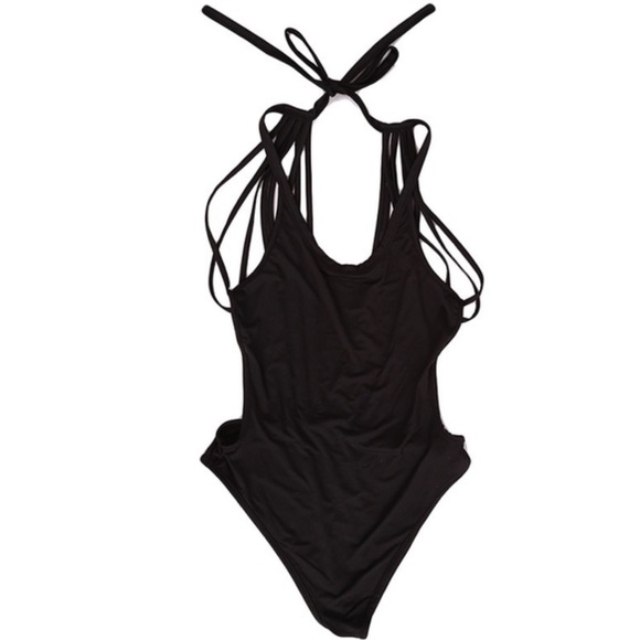 Strappy Bathing Suit - Picture 3 of 4