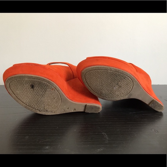 Orange Wedge Bootie - Picture 4 of 5