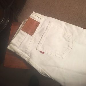 White Levi's