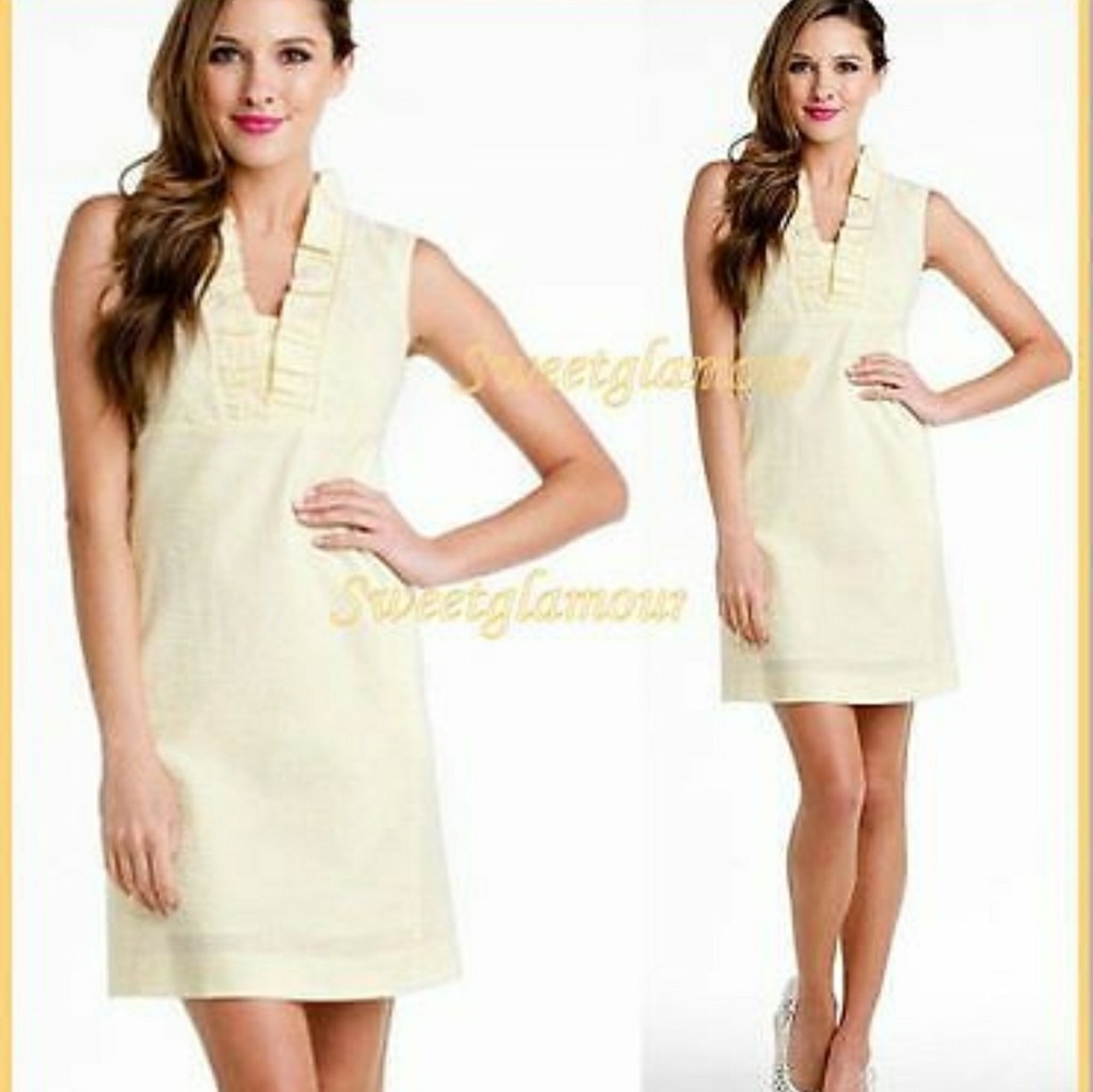 Yellow adeline Lilly Pulitzer dress