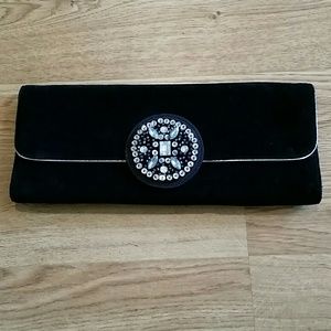 Never Used Victoria Secret Black Clutch